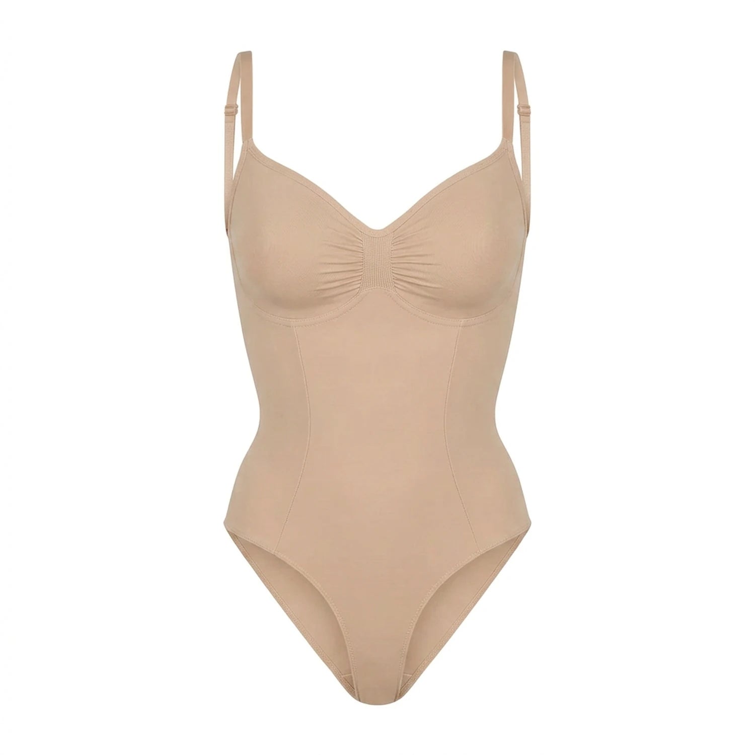 Body gainant ventre plat beige, vue produit