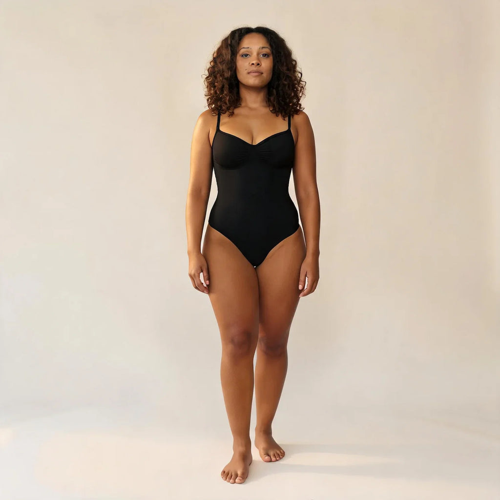 Body gainant ventre plat Elya, vue de face