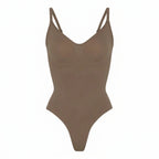 Body sculptant ventre plat taupe, vue produit