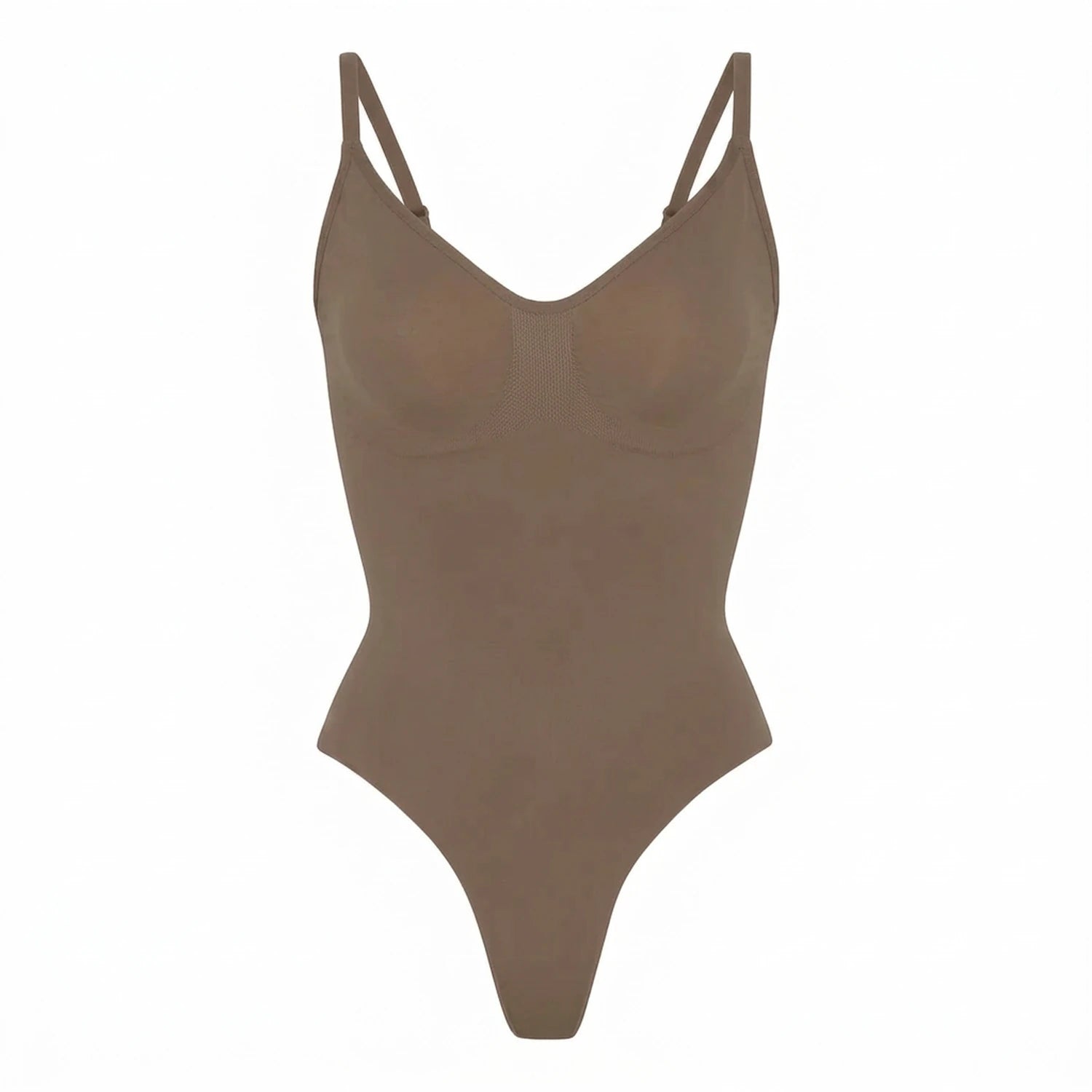 Body sculptant ventre plat taupe, vue produit