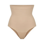 Culotte gainante taille haute beige, vue produit