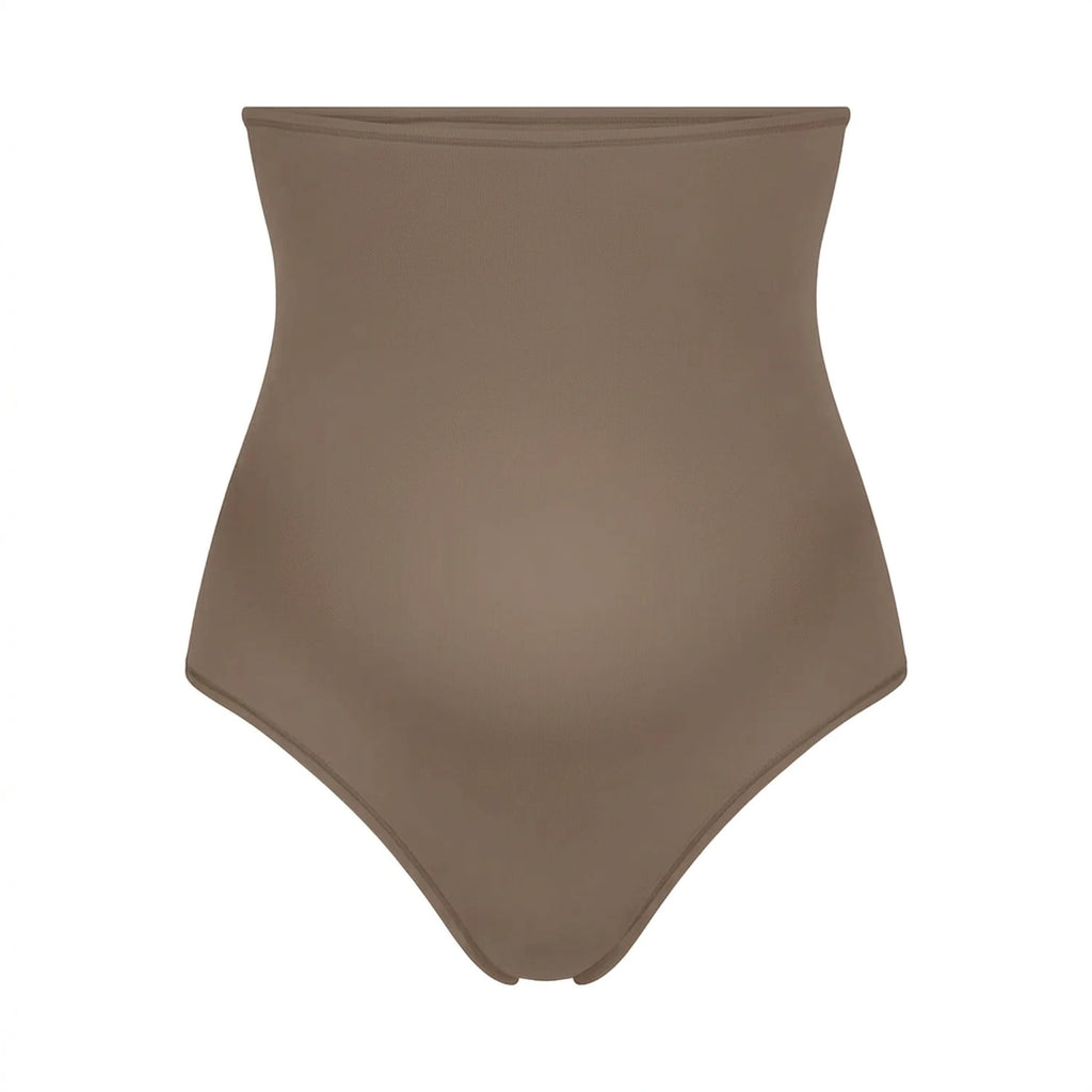Culotte post partum taupe, vue produit