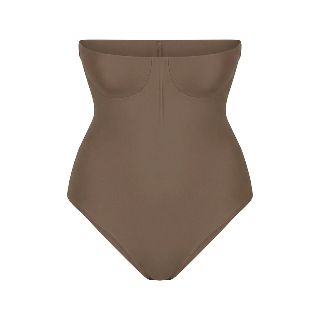 Culotte ventre plat taupe, vue produit