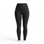 Legging push up taille haute Elya noir — packshot produit fond blanc