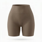 Shorty push-up Elya taupe — vue packshot produit sur fond blanc