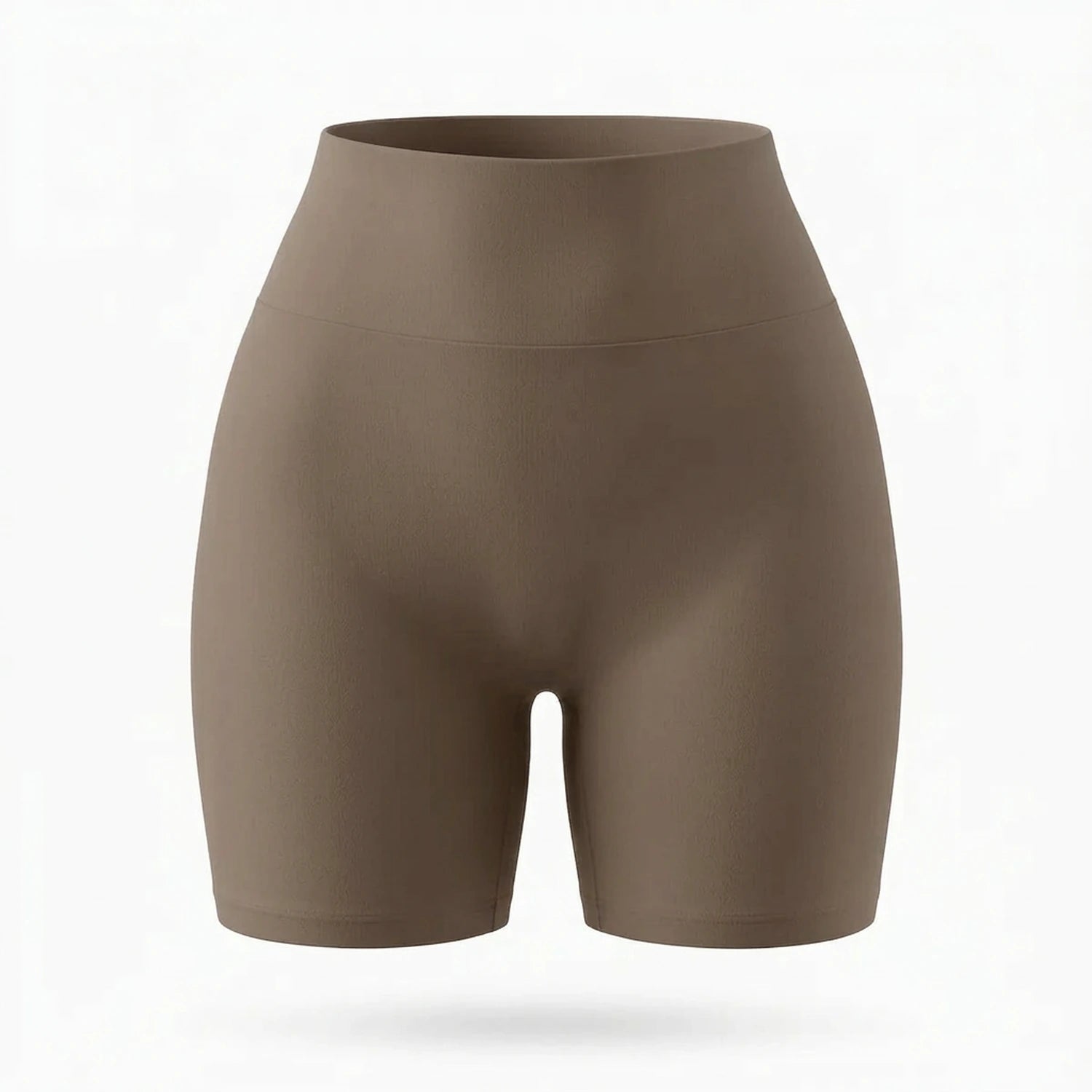 Shorty push-up Elya taupe — vue packshot produit sur fond blanc